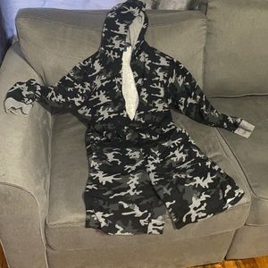 Ralph Lauren boys camouflage shorts and hoodie